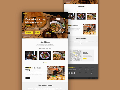 #003 Egypt Restaurant Website