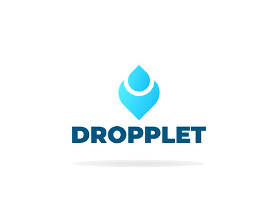 DROPPLET app branding design graphic design icon illustration logo logo design typography ui ux vector