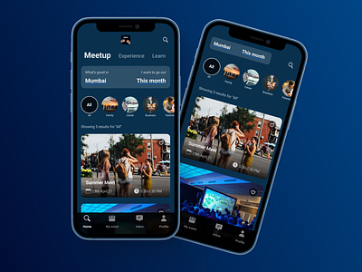 Social Meet Up Mobile App