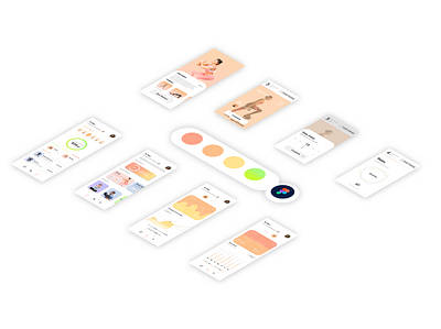 fitness app design fitness mobile trainer training ui ux workout