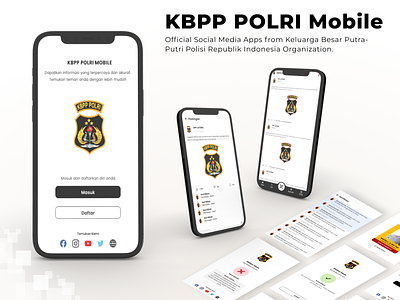 KBPP POLRI MOBILE android design android ui design ui ui design ui design mobile uiux ux