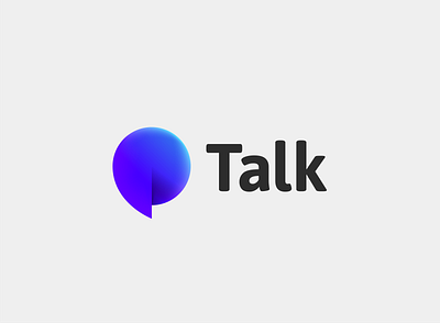 Talk Logo branding logo