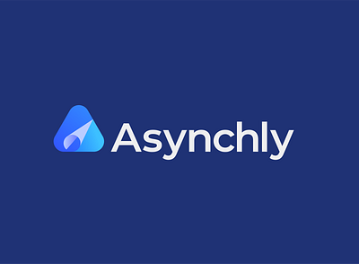 Asynchly Logo Design a logo branding logo start up symbol tech logo type logo