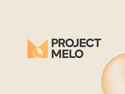 Logo for Project Melo abstract logo letter m logo