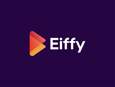 Eiffy Logo branding colourful logo