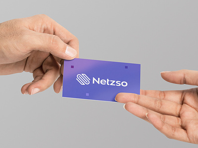 Netzso - Branding branding business card logo