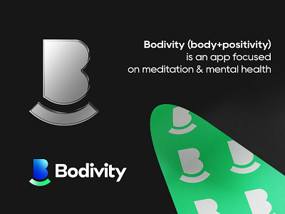 Meditation App - Logo Design abstract logo branding logo