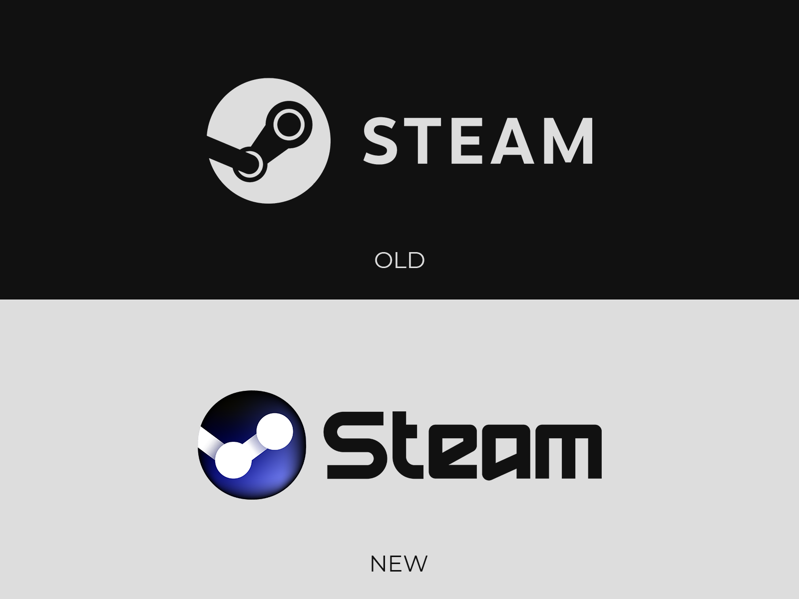 Steam - Rebranding by Kirill L. on Dribbble