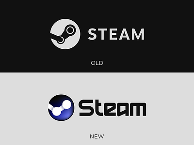 Steam - Rebranding branding it logo logo startup logo