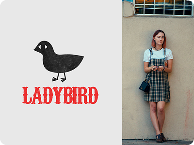 Lady Bird Movie Logo drawing lady bird logo movie
