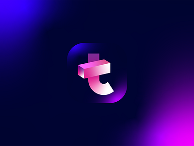 Tumblr - icon redesign challenge abstract logo branding logo startup logo tumblr