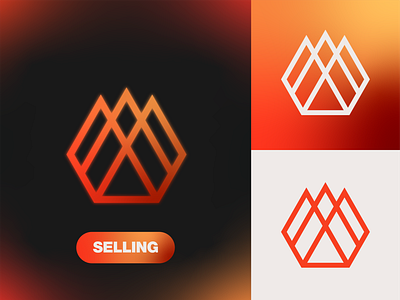 Fire Line Logo Design abstract logo branding flame logo logo startup logo