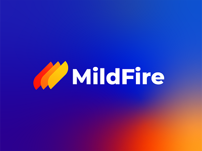 MildFire Logo Design abstract logo branding logo startup logo