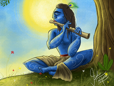 Krishna illustration