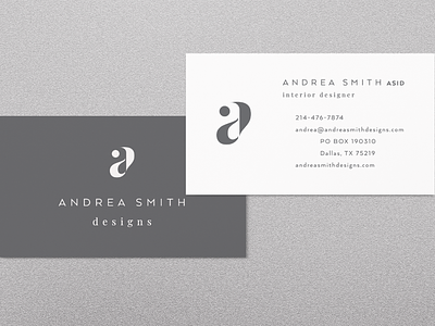 Interior Designer Logo & Business Card