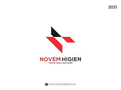 LOGO NOVEM HIGIEN branding design graphic design icon illustration logo typography ui ux vector