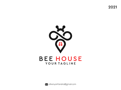 LOGO BEE HOUSE branding design graphic design icon illustration logo typography ui ux vector