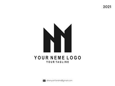 LOGO MN branding design graphic design icon illustration logo typography ui ux vector