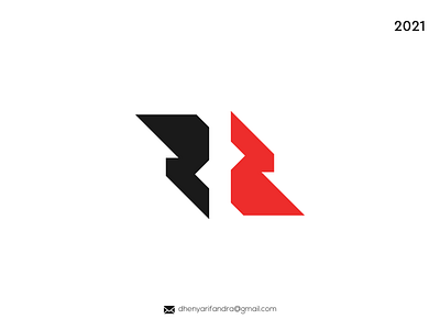LOGO RR MODERN AND SIMPLE branding design graphic design icon illustration logo typography ui ux vector