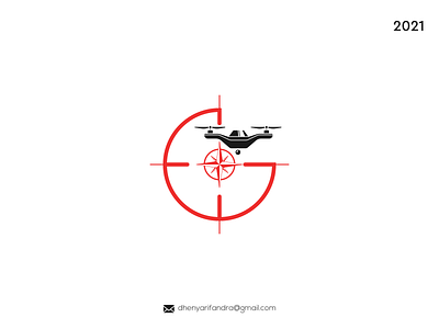 LOGO DRONE AND WIND DIRECTION branding design graphic design icon illustration logo typography ui ux vector