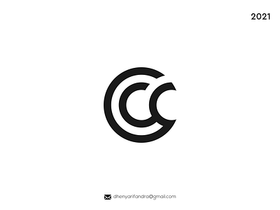 LOGO CC MODERN AND SIMPLE branding design graphic design icon illustration logo typography ui ux vector