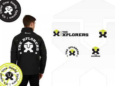 The Xplorers | Branding and Logo design adventure branding graphic design jackets logo travel