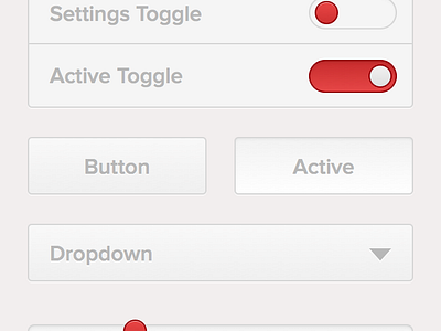 iOS App UI Kit by Sjors Snoeren on Dribbble