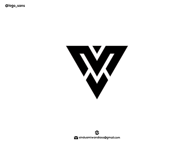 MV concept logo design