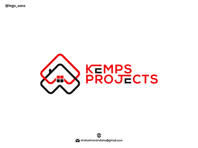 KEMPS PROJECTS CONCEPT LOGO DESIGN branding design graphic design icon illustration logo typography ui ux vector