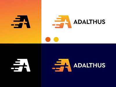 ADALTHUS Logo design inspiration branding design graphic design icon illustration logo typography ui ux vector