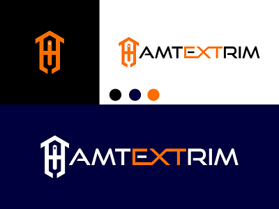 AMTEXTRIM Logo disign inspiration branding design graphic design icon illustration logo typography ui ux vector