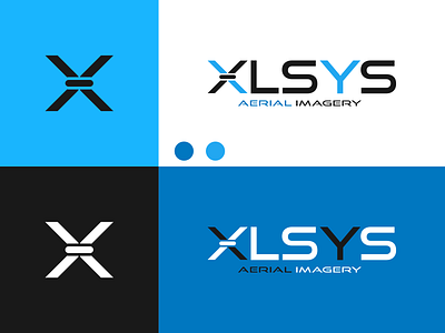 XLSYS AERIAL IMAGERY Logo disign inspiration branding design graphic design icon illustration logo typography ui ux vector
