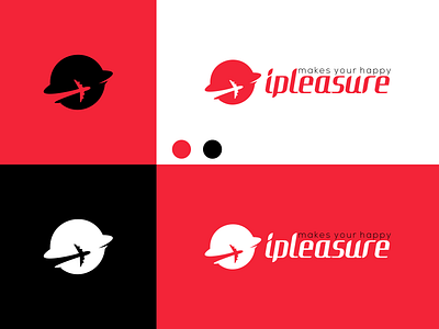 IPLEASURE MAKES YOUR HAPPY Logo disign inspiration branding design graphic design icon illustration logo typography ui ux vector