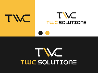 TWC SOLUTION Logo disign inspiration branding design graphic design icon illustration logo typography ui ux vector