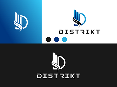 D DISTRIKT Logo disign inspiration branding design graphic design icon illustration logo typography ui ux vector