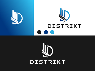 D DISTRIKT Logo disign inspiration