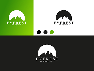 EVEREST IMMOBILIER Logo disign inspiration