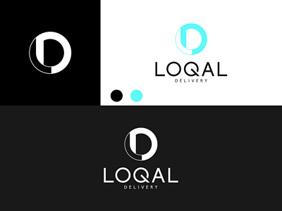 LD loqal delivery Logo disign inspiration branding design graphic design icon illustration logo typography ui ux vector
