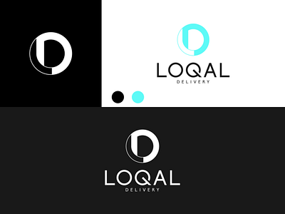 LD loqal delivery Logo disign inspiration