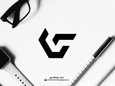 LG MODERN monogram Logo design inspiration branding design graphic design icon illustration logo typography ui ux vector