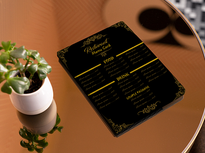 Resturant menu