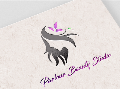 Beauty parlour logo beauty parlour logo branding business logo design graphic design illustration logo logo design minimal logo typography