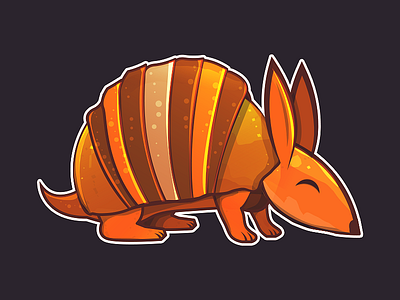 Cusuco / Character animal armadillo character game gamedev illustration nature vector