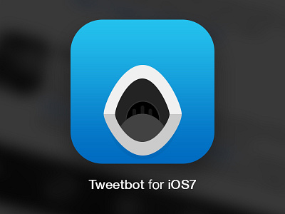 Tweetbot for iOS7 app apple flat icon ios 7 ios7 iphone tweetbot vector