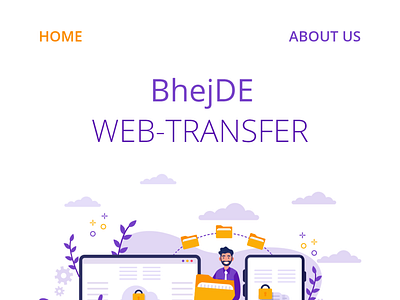 BhejDE Mobile Website UI