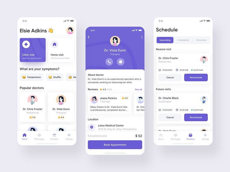 Medical App by Agilie Team on Dribbble