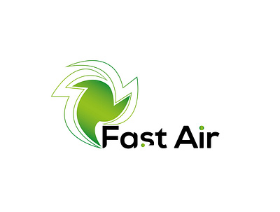 AC Fast Air Logo Design ac logo design air logo design and branding branding business logo creative logo design fast air logo design graphic graphic design illustration logo vector
