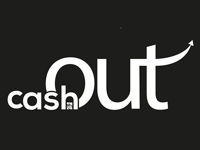 Banking cash out  logo design