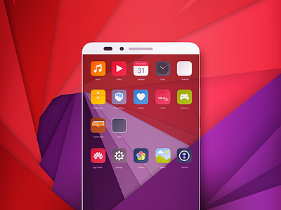 Huawei Wallpaper Theme app huawei icon rondesign wallpaper