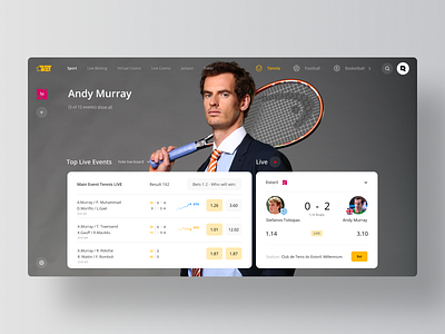 Sport Live - Betting Platform